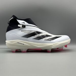 Adidas Adizero Impact+ TPU Men's Size 10 Baseball Cleats White Black IF8494